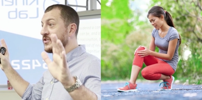 膝の痛みの問題を解決する