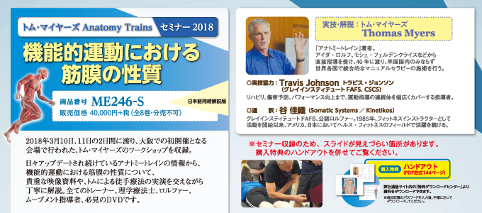 機能的運動における筋膜の性質