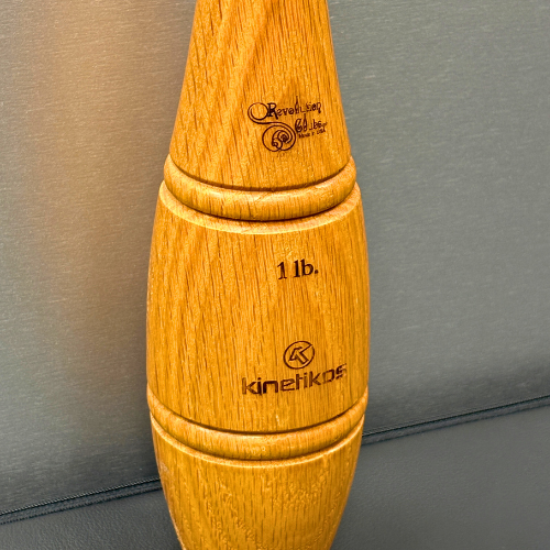 Kinetikos indian club close up